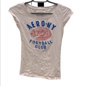 White form fitting t-shirt